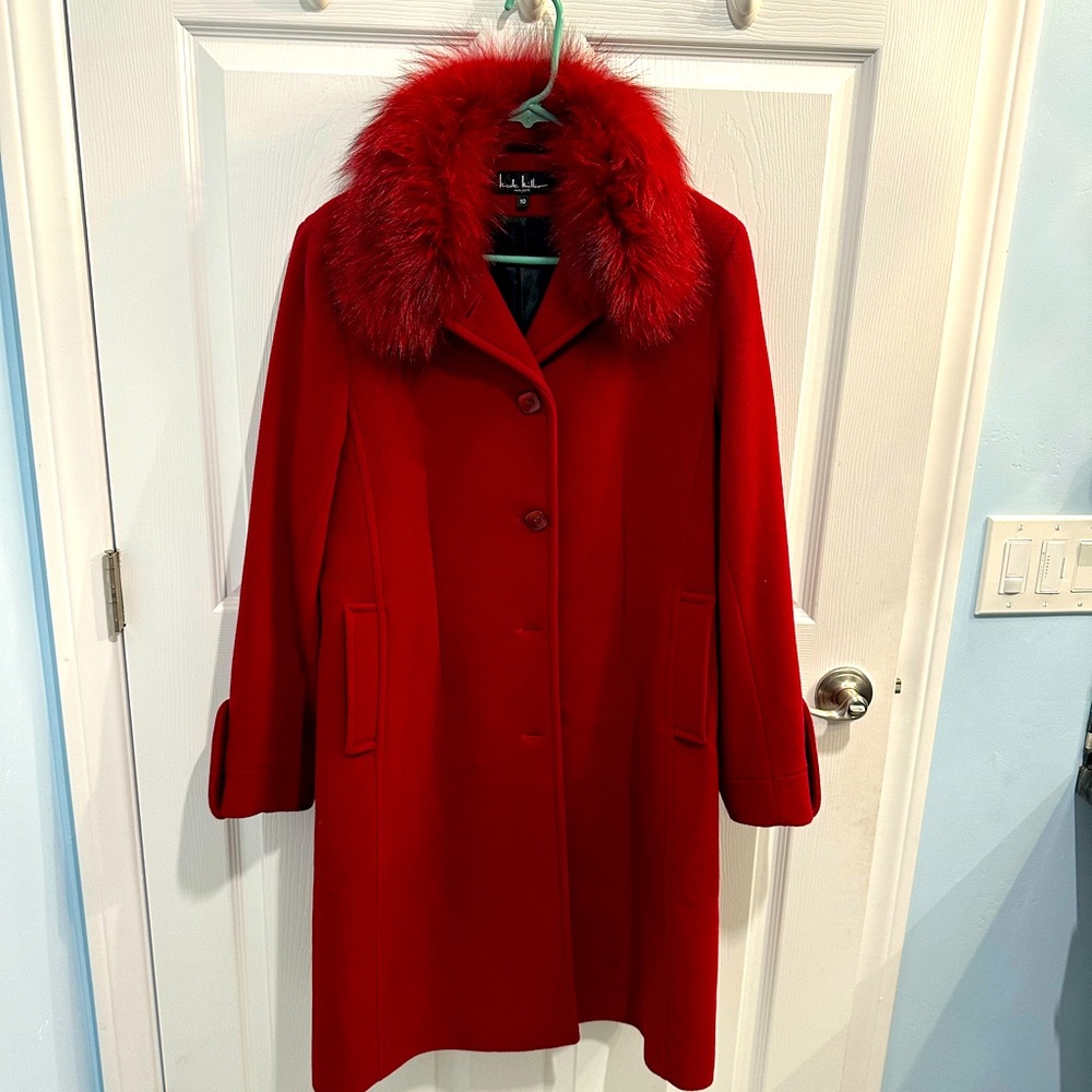 Nicole Miller women’s peacoat — size 10